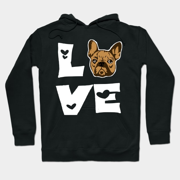 French Bulldog Funny Frenchie Mom Women Gift Hoodie by Bezra